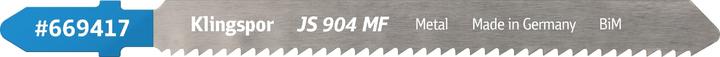 Image du produit Klingspor JS 904 MF Special - Lames de scie 8 x 100 x 1 mm