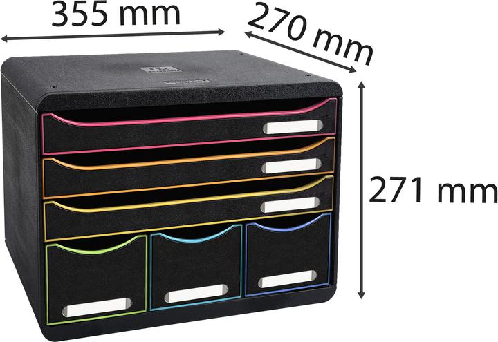 Produktbild Exacompta Stapelbare Boxen (A4+)