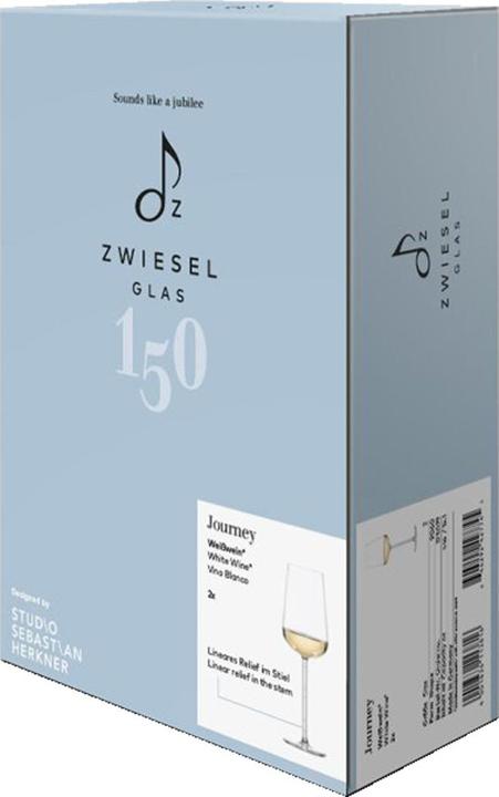 Actual product image Zwiesel ZWG White wine glass Journey446ml (44.60 cl, 2 Glasses, White wine glasses)