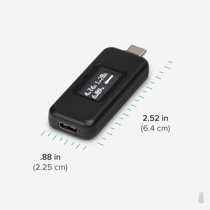 Immagine prodotto Plugable Misuratore di potenza USB-C Tester 240W