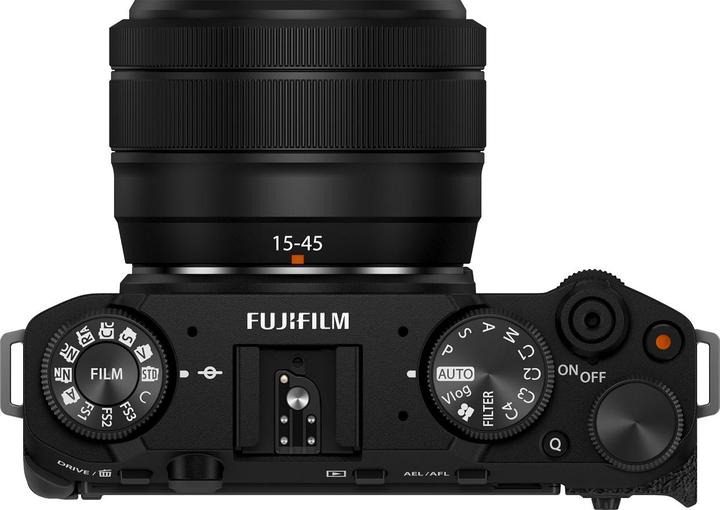 Image du produit Fujifilm X-M5 + Fujinon XC 15-45mm F3.5-5.6 OIS PZ (15 - 45 mm, 26.10 Mpx, APS-C / DX)