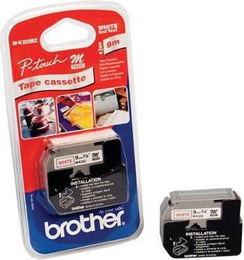 Immagine prodotto Brother M-K222bz (0.90 cm, Bianco, Rosso)