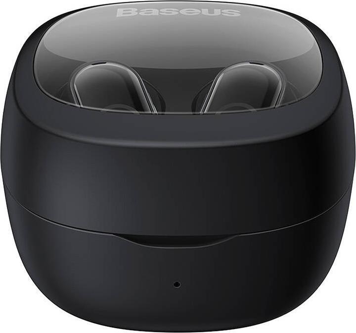 Actual product image Baseus Wireless headphones Bowie WM02 TWS, Bluetooth 5.0 (black) OS (5 h, Wireless)