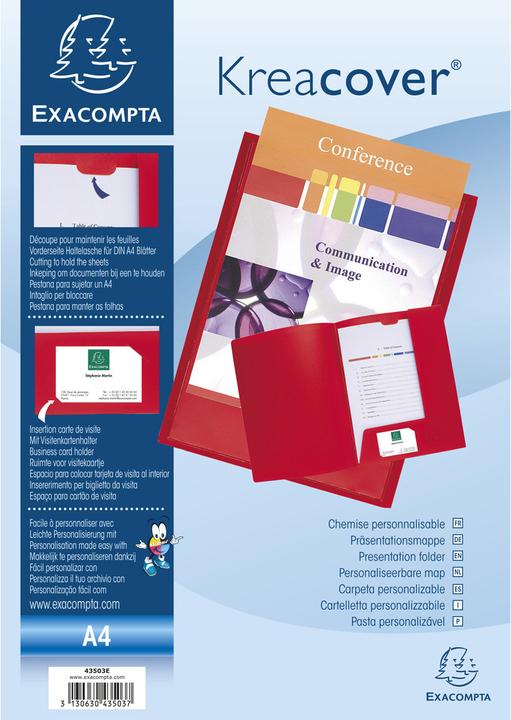 Produktbild Exacompta Präsentationsmappen (A4, 1 x)