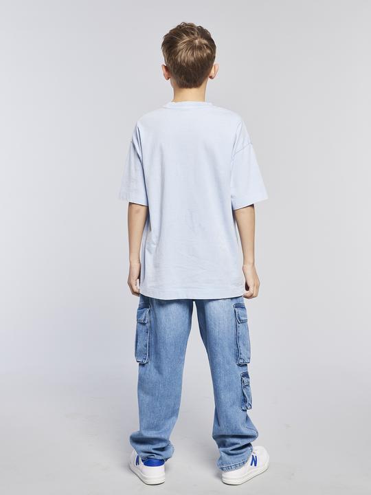 Actual product image Jonen 2-pack children's T-shirts oversized shape (152)