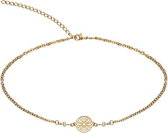 Image du produit HCA Bracelet de cheville,Sunshine,z.eau douce 607424 (Acier inoxydable plaqué or, 27 cm)