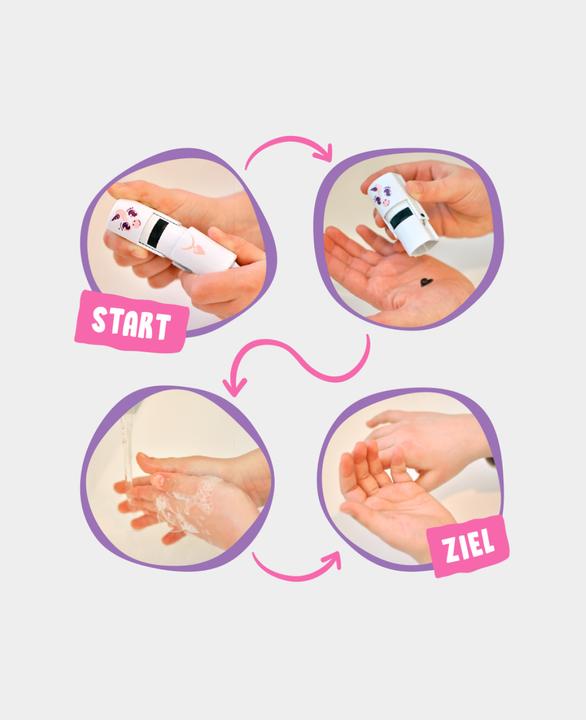 Immagine prodotto Colop Motivo Timbro + sapone per le mani Cleany UNICO Lion, bianco