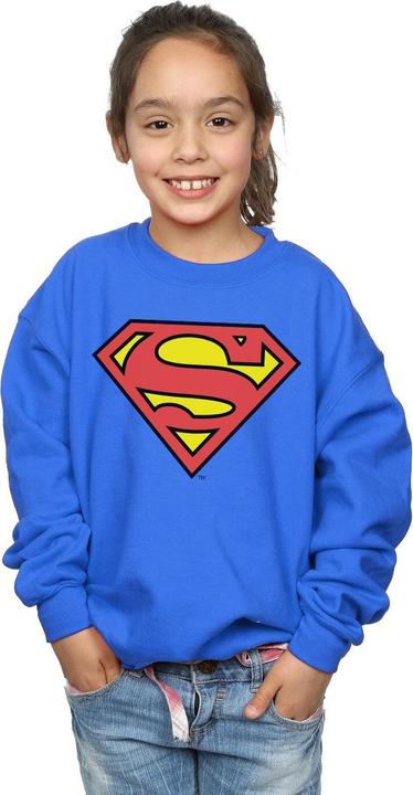 Produktbild Superman Logo Sweatshirt Mädchen (152, 158)