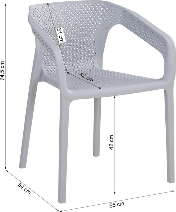 Immagine prodotto Homestyle4u Gruppo di sedute a 3 pezzi