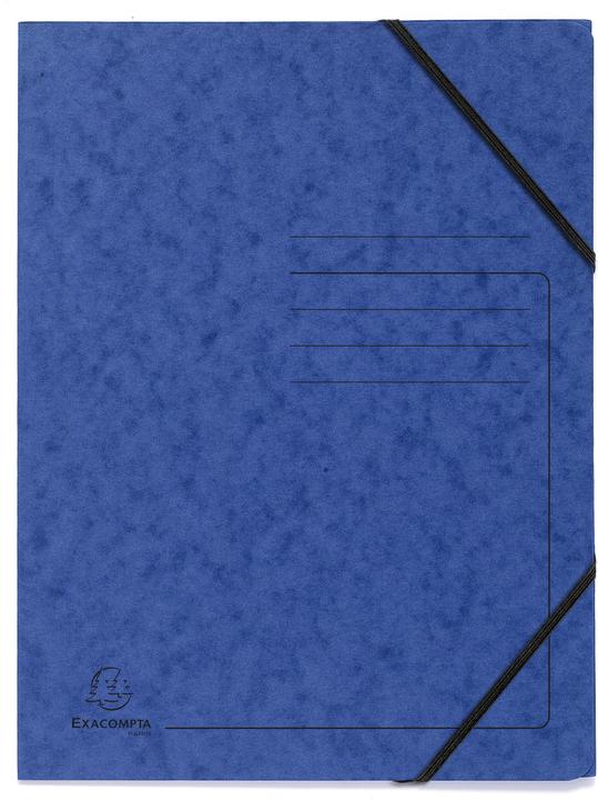 Exacompta Sammelmappe mit Gummizug (A4, 125 x)