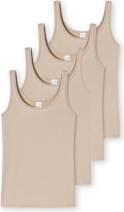Actual product image Schiesser 4 Pack Modal Essentials Strappy Top (44, XXL)