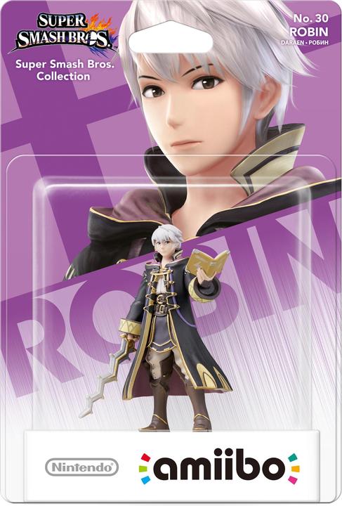 Actual product image Nintendo amiibo Super Smash Bros. Robin (Wii U, 2DS, 3DS)