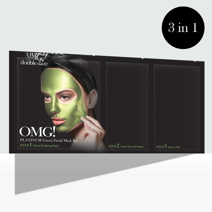 Produktbild double dare Platinum Green Gesichtsmasken Kit (1 ml)