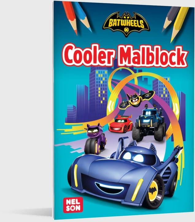 Actual product image DC Batwheels: Cool colouring pad