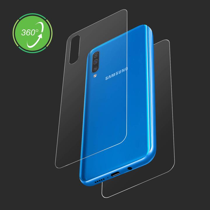 Actual product image Avizar 360° all-around protective film, front and back (1 Piece, Samsung Galaxy A30s)
