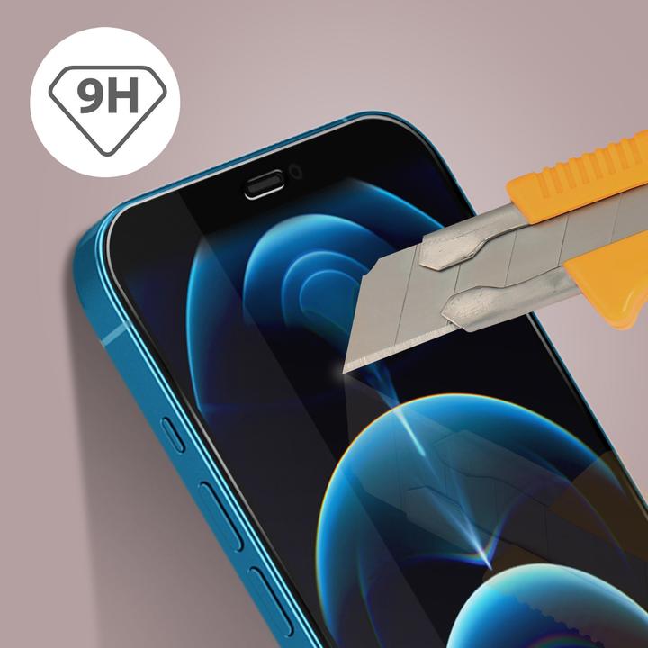 Immagine prodotto X-One Vetro blindato, pellicola protettiva antigraffio 9H (1 Pezzo/i, Apple iPhone 12 Pro Max)