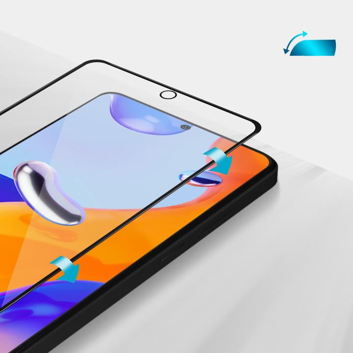 Actual product image Avizar Protective glass film 9H (1 Piece, Xiaomi Poco X4 Pro 5G)