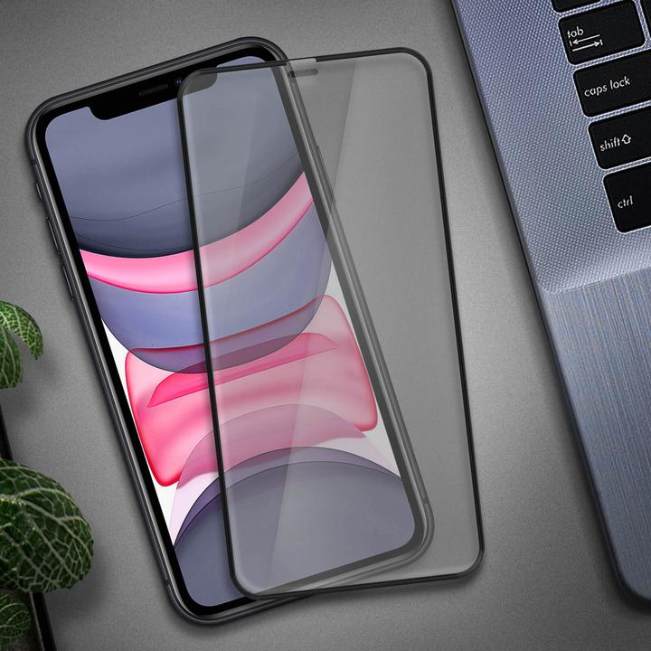 Actual product image Muvit Screen protector, glass armor film (1 Piece, Apple iPhone 11)