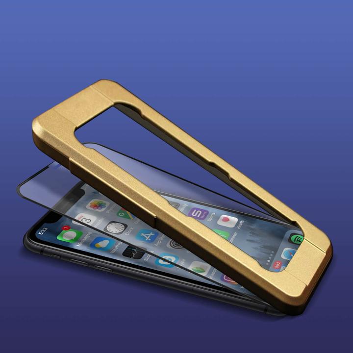 Actual product image Muvit Screen protector, glass armor film (1 Piece, Apple iPhone 11)