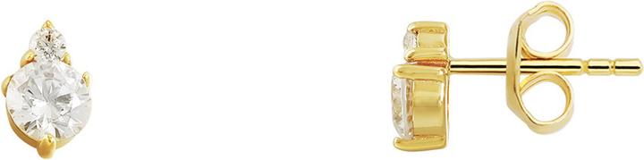 Produktbild Xenox Krappe Gold Ohrringe (Silber 925)