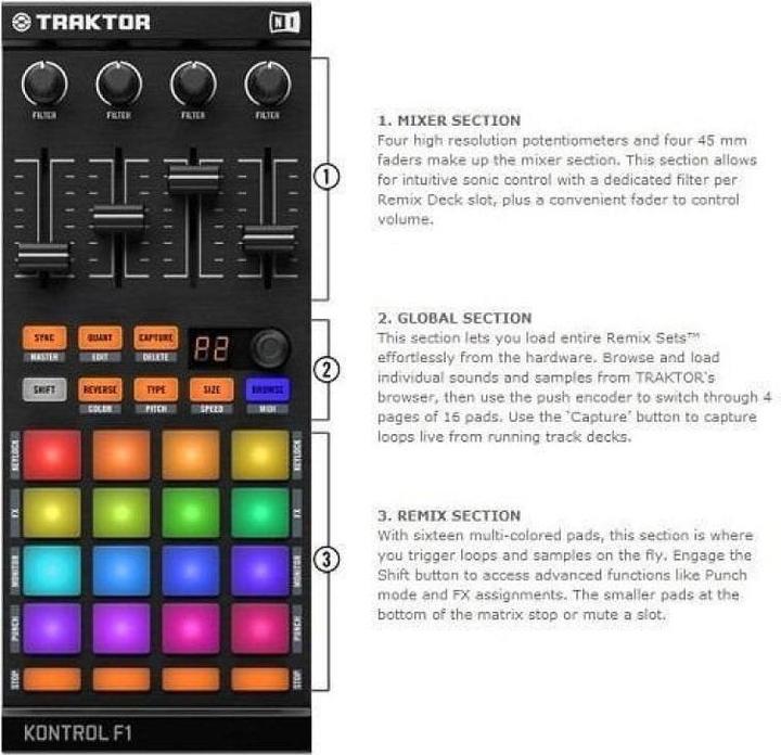 Produktbild Native Traktor Kontrol F1