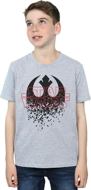 Image du produit Star Wars - T-shirt THE LAST JEDI SHATTERED EMBLEM - Garçon (152, 158)