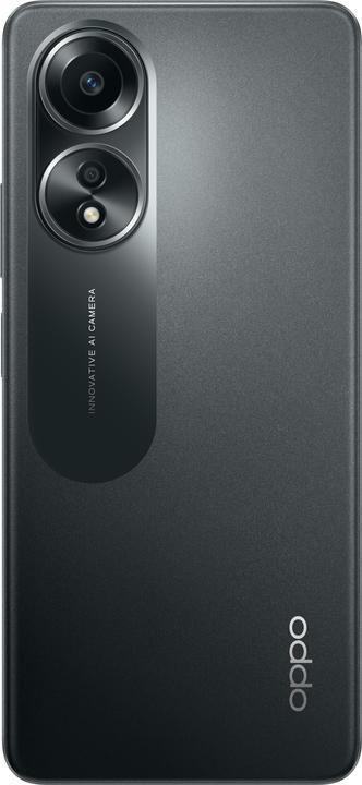 Actual product image OPPO A58 (128 GB, Glowing Black, 6.72", Dual SIM, 50 Mpx, 4G)