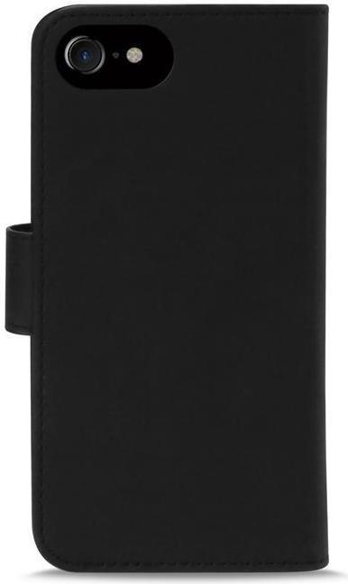 Actual product image Puro Faux leather wallet - case for iPhone 7/8/SE 2020, black (Apple iPhone 7)