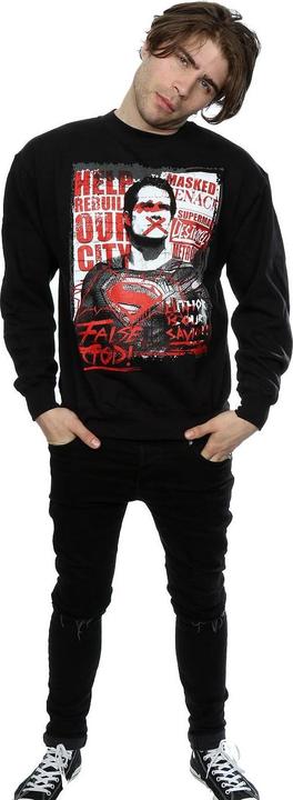 Image du produit - Sweat BATMAN SUPERMAN FALSE GOD - Homme (L)