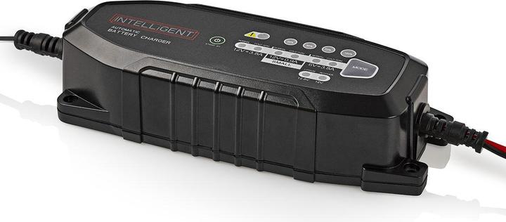 Actual product image Nedis Lead Acid Battery Charger| 6 VDC 12 12.8| 3.80 A| Charge Conservation| (6V, 3.80 A)