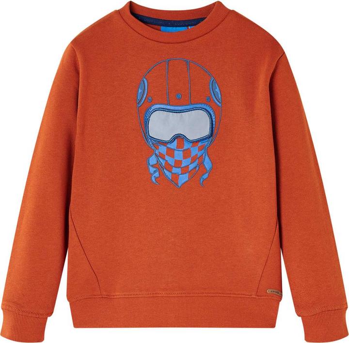 Immagine prodotto VidaXL Felpa da bambino marrone ruggine 140,Materiale: 92% cotone. 8 (140)
