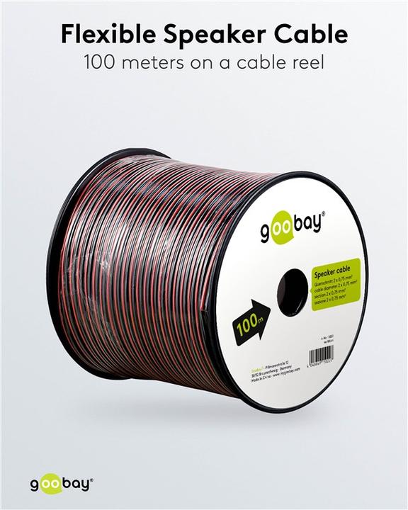 Immagine prodotto Goobay Cca (100 m, 0.75 mm².)