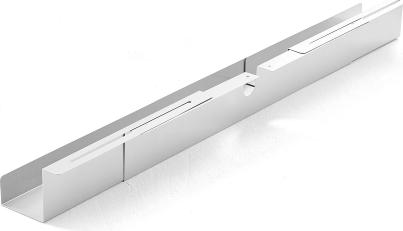 Image du produit Elite Screens Rack de gestion des câbles, réglable 920-1500x120x115mm, blanc