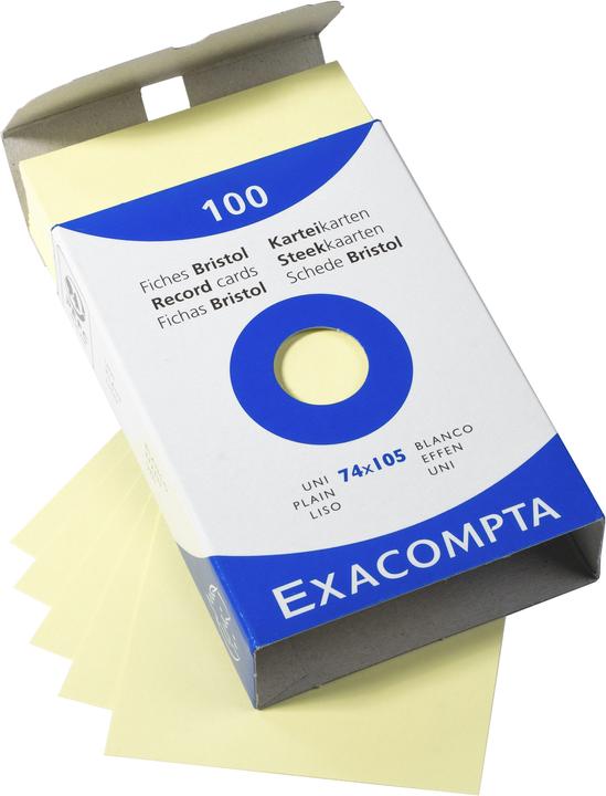 Immagine prodotto Exacompta Schede di valutazione (74 x 105 mm, 205 g/m², 100 x)