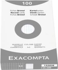 Produktbild Exacompta Karteikarten (125 x 200 mm, 205 g/m², 100 x)