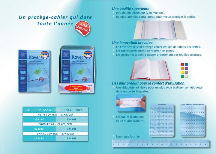 Produktbild Exacompta Heftumschläge (240 x 320 mm, 720 x)