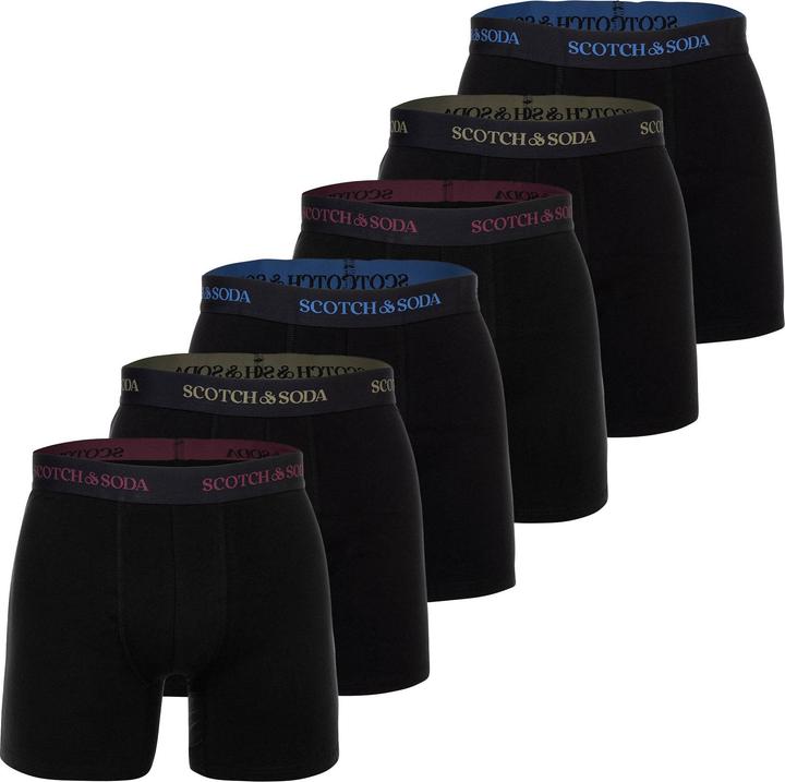 Produktbild Scotch & Soda Solid Cotton Stretch (S, 6er Pack)