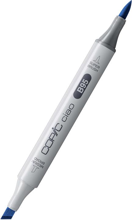 Image du produit Copic CIAO - Marqueurs (B-95 Light Grayish Cobalt, Y-15 Jaune de cadmium, R-22 Light Prawn, 6 mm, 3 x)