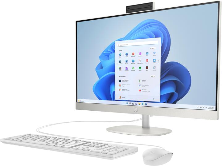 Actual product image HP ALL-IN-ONE 27-CR0008NF INTEL I5-1335U 16GO DDR4 512GO SSD 27 FHD IPS WIN11H (Intel Core i5-1335U, 16 GB, 512 GB, Intel Iris Graphics)