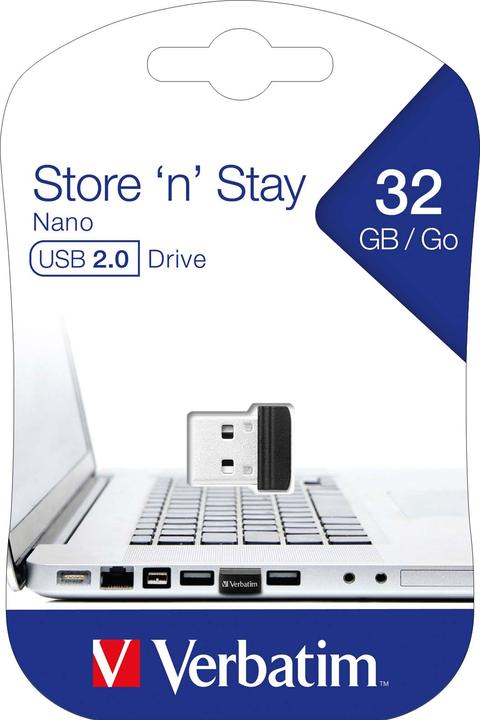 Produktbild Verbatim Nano (32 GB, USB-A, USB 2.0)