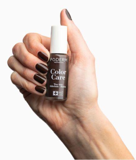 Actual product image Poderm Vernis Colour Care 833 Brun (833 Brun, Colour paint)