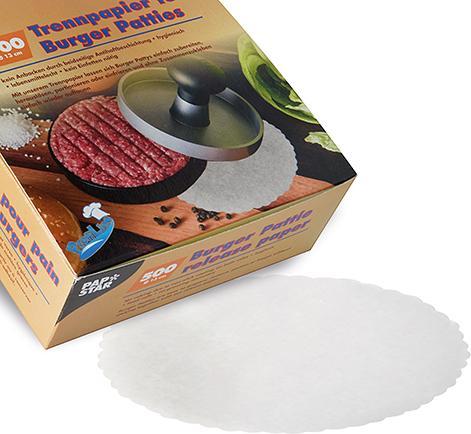 Produktbild Papstar Trennpapiere für Burger Pattiesweiss