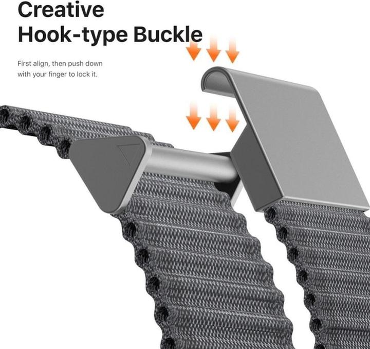 Image du produit Dux Ducis Bracelet de remplacement (45 mm, 44 mm, 42 mm, 46 mm, 49 mm, Nylon)
