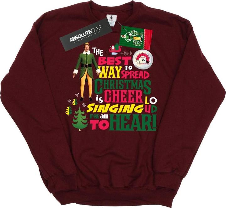 Immagine prodotto Elf Christmas Cheer Felpa Ragazze (152, 158)