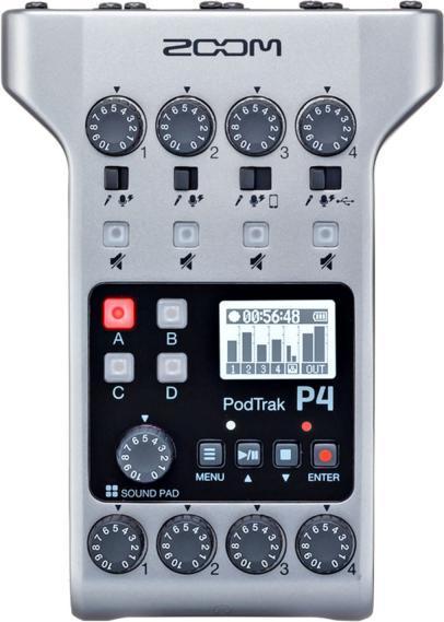 Produktbild Zoom P4 Podtrak mit BTA-2 Adapter mit Kopfhörer (Diverse)