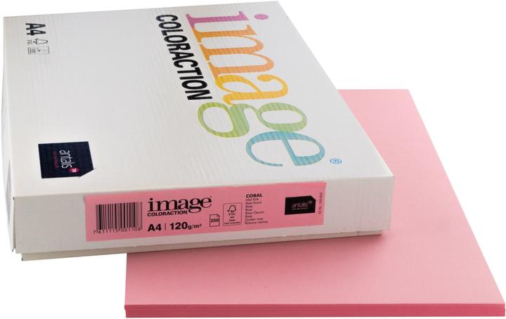 Produktbild Antalis Image Coloraction Box Coral A4 120g (120 g/m², 250 x, A4)