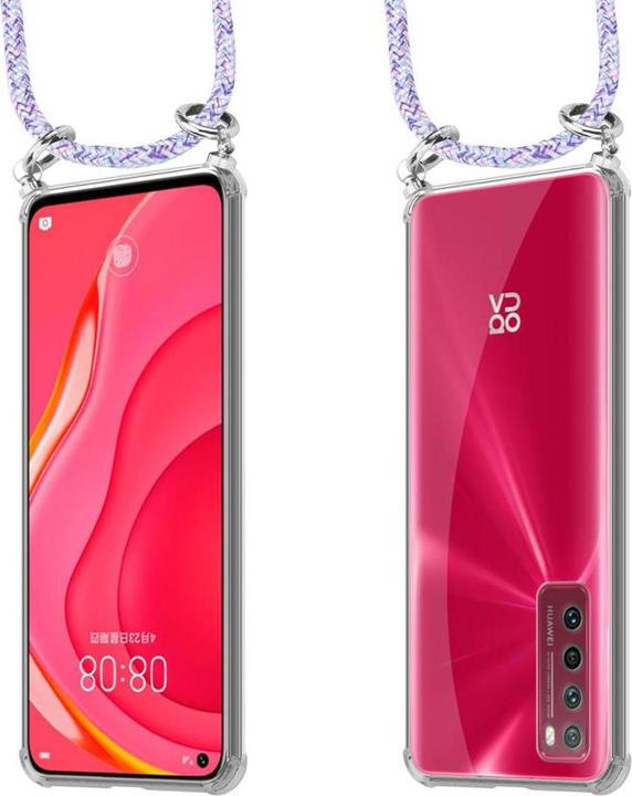 Produktbild Cadorabo TPU Handy Kette SILBER Cover