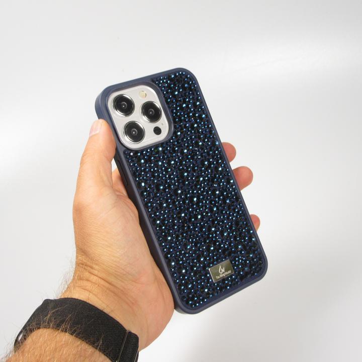 Image du produit PhoneLook Coque Diamant strass The Bling World foncé (Apple iPhone 15 Pro)