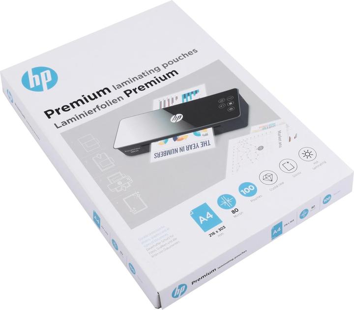 Produktbild HP Premium Laminierhüllen (A4, 100 Stück, 80 µm)