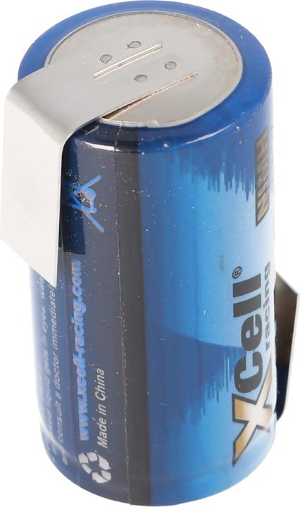 Image du produit AccuCell Sub-C NiMH Akku mit Lötfahne Z-Form (1.20 V, 4500 mAh)